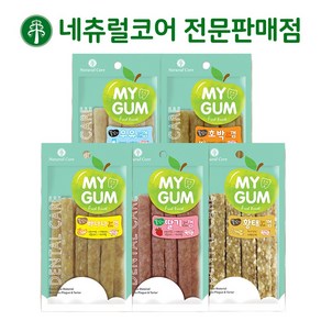 네츄럴코어 쫄깃 돈피껌, 3개, 딸기10p, 80g