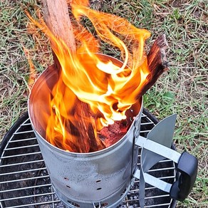 숯점화기 숯불피우기 불멍 화로대 숯통 바베큐그릴 난로 차콜스타터 착화기 캠핑용품 차박용품 매직그린리빙