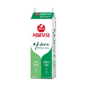 서울우유 나100% 1000ml, 1L, 4개