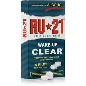 RU-21 Dietay Supplement (120-Pill Bottle), 1개(20팩), 120정, 1개