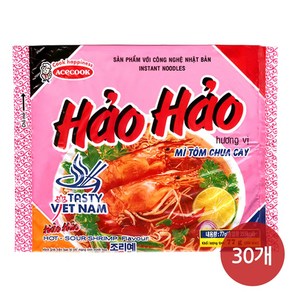 하오하오 핑크 라면 77g, 30개