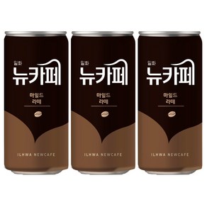 일화 뉴카페 마일드라떼 캔커피, 30개, 175ml