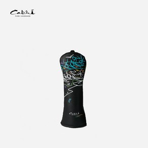 코블아이 골프 유틸 헤드커버 (낱개), 블랙제이, 1개