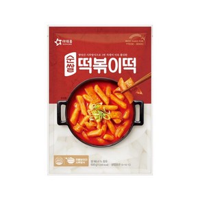 아워홈 맛있는 쌀떡볶이떡 500g x 3봉, 3개