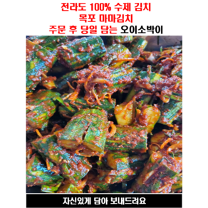 국내산 전라도 오이소박이 오이깍두기 1kg 2kg, 1개