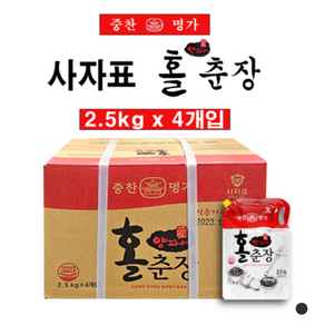 [중찬명가] 사자표 양파애 홀춘장 2.5kg x 4개입 1박스, 1개