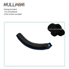 NullMini 교체 이어패드 하이퍼X 클라우드 알파 헤드폰 헤드밴드 귀마개 슬리브 헤드셋, 3) blue headband, 1개, 없음