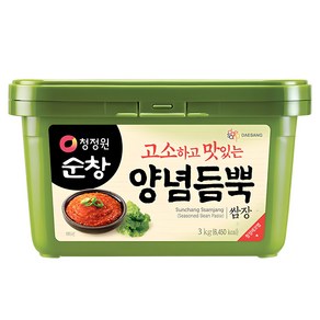 청정원순창 양념듬뿍 쌈장, 3kg, 1개