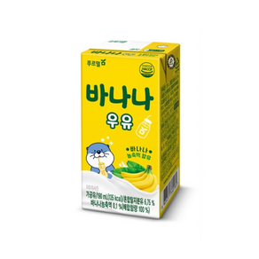 푸르밀 바나나우유, 24개, 190ml