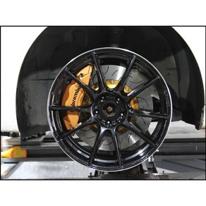 웨즈스포츠 SA25R 메탈블랙 19인치 19X8.5+45 수원휠타이어 타이어프로 경량휠, 1개