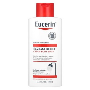 유세린 Eucein 습진 완화 크림 바디 워시 400ML 13.5FL oz), 1개