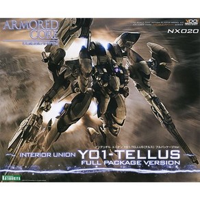 아머드 코어4 전고:약160mm Armored Core Interior Union YO1-Tellus Full Package Version 05602