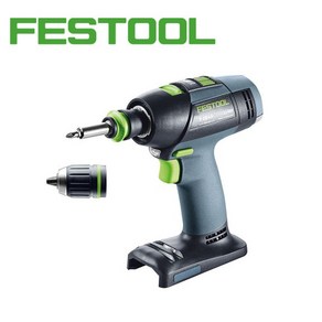 FESTOOL 페스툴 집진기 충전 드릴 T 18+3 Basic KR 577290, 1개