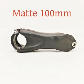 탄소 섬유 자전거 스템 MTB/로드 트랙 초경량 부품 10 도 31.8x80-120mm, 8) Matte No logo 100, 1개