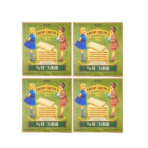 노브랜드 녹차크레페 _티타임, 180g, 4개