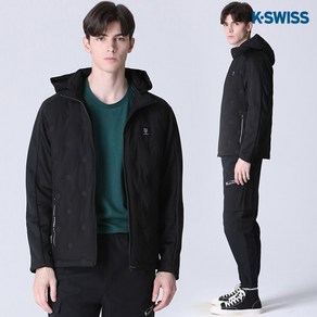 [케이스위스(K-SWISS)] 하이브리드 원형패턴 트레이닝 패딩 자켓