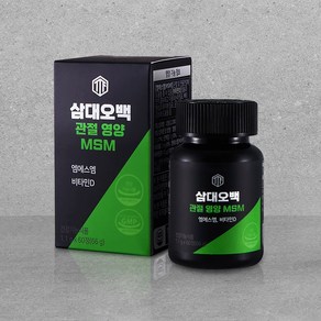 뉴트리커먼 삼대오백 관절 영양 MSM 66g, 60정, 2개