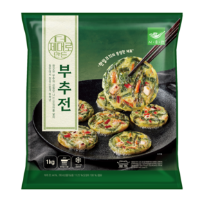 더 제대로만든 부추전 1kg (30g x33ea), 3개