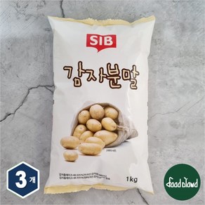 선인 감자분말, 1kg, 3개