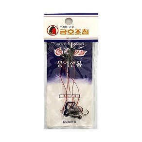 금호조침 붕어솔방울 인찌끼 1개입, 6, 1개
