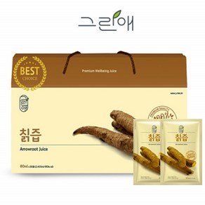 국내산 칡즙 자연산 칡 원액 엑기스 식약처 HACCP 인증, 30개, 80ml