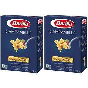 Bailla Pasta Campanelle 바릴라 파스타면 캄파넬레 6oz (454g) 2팩, 454g, 1개