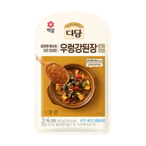 CJ 다담 우렁강된장 비빔 양념 140g, 24개