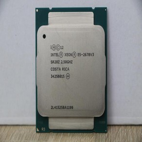 인텔 제온 프로세서 E5 2678 V3 CPU 2.5G 서브 LGA 2011-3 PC 데스크탑 X99 마더보드, 한개옵션0