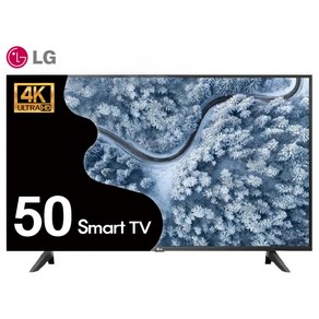 LG TV 50인치 127cm UHD HDR 고화질 패널 소형TV 스마트티비 LED 50UP7000, 고객직접설치, 스탠드형, 127cm/50인치