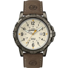 Timex Expedition Rugged 남성용 45mm 시계 브라운. 디지털 쿼츠 무브먼트