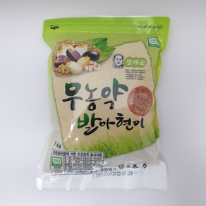 [24년햅쌀] 장세순 유기농/무농약/발아현미 3kg 4kg 4.5kg 현미 산지본사직송, 3개, 1kg