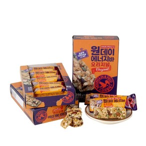 [산과들에] 원데이에너지바오리지널 10개세트 3박스 / 총30봉 단백질바 견과 견과류바, 350g, 3개
