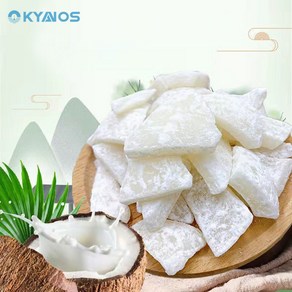 OKYAIOS 중국 하이난 코코넛칩 코코넛청크, 1개, 500g