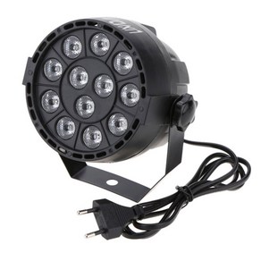 Lixada LED 무대 조명 파 30W 흰색 빨간색 파란색 및 녹색 구슬 AC 90-240V (12) 유럽 연합 (EU), 1