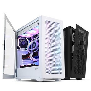 한성컴퓨터 AMD 라이젠 7 9800X3D 32GB+1TB 내장그래픽 슈컴 조립PC 게이밍 데스크탑 조립컴퓨터, 블랙, 32GB