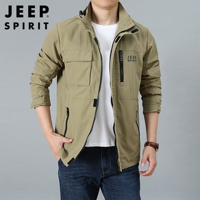 JEEP SPIRIT 지프 남성용 봄가을 야상 캐주얼 바람막이 후드 탈부착 자켓 20MA783JC8111A+사은품