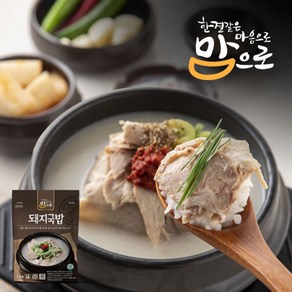 맘으로 돼지국밥 도야지식품 500G, 1개