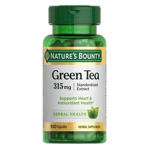 네이처스바운티 그린티 315mg 녹차 추출물 캡슐, Natue's Bounty 네이처스바운티 녹차 추출물