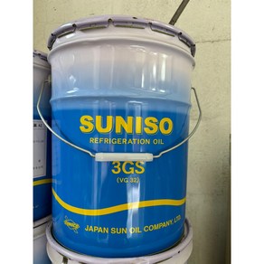 SUNISO 3GS 냉동유 냉동기유 냉동기오일 20L, 1개