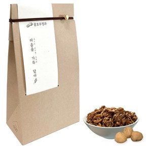 [스티커 제공] 호두정과 강정 단체 선물 세트 견과류 견과 답례품 추천 전문 간식, 4박스, 80g