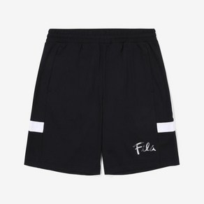 휠라 키즈 스몰로고 기능성 반바지 FK2FPF2502X BLK