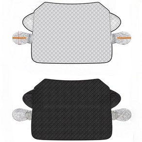 로체 앞유리햇빛가리개 앞유리덮개커버 성에방지 이슬방지 낙엽차단 눈덮힘차단, 중, 1개