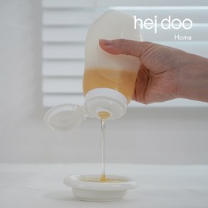 [헤이두 홈] 흐르지 않는 멀티 소스통 5개 세트 꿀 시럽 케찹 굴소스 밀폐용기, 470ml 5개, 1세트