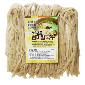 현미쌀 칼국수, 현미쌀칼국수, 500g, 1개