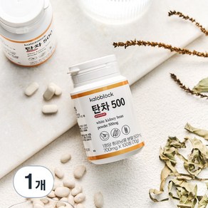 칼로블록 탄차500 흰강낭콩 추출물 500mg, 100정, 1개