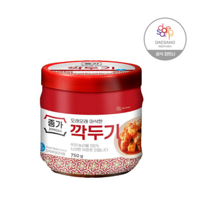 종가 깍두기 750g (PET), 1개