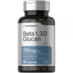 Hobaach Hobäach 베타 글루칸 1 3D 1000 mg 90정, 1개