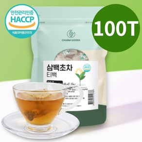 하늘정연 국산 건조 삼백초 잎 뿌리 차 삼백초추출물 생분해 삼각 티백 효능 식약처 HACCP 인증