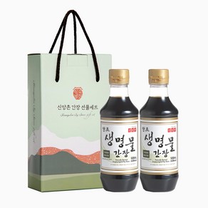[신앙촌] 양조간장 선물세트 K 2호, 1세트, 500ml