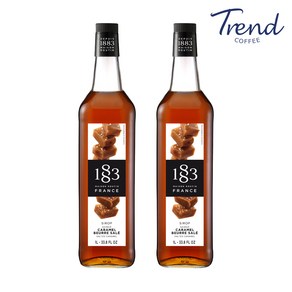 1883 솔티드 카라멜시럽 1000ml 2개세트, 2개, 1L